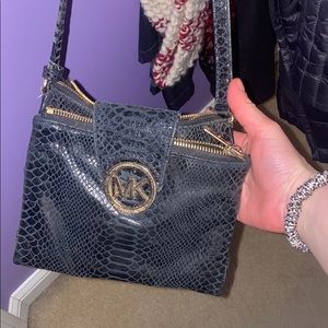 Michael Kors Snakeskin crossbody bag